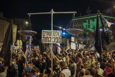 Israel Passes Law To Limit Protests During Virus Emergency