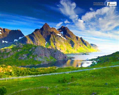 Nordic Landscape Beautiful Mountain Scenery Picture Flickr