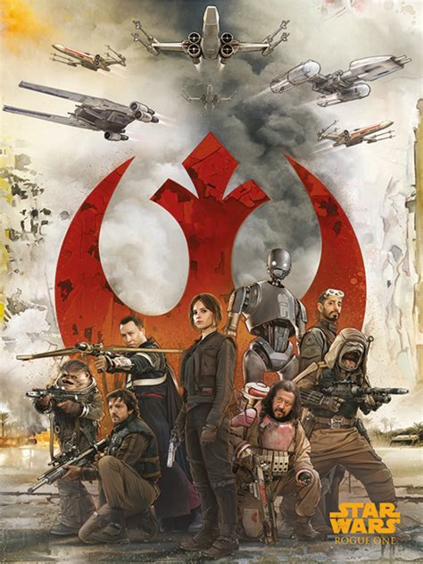 Rogue one marked a great return to star wars with lots of both new and familiar vessels. Rogue One Artwork Provides A Cool Glimpse At The Characters