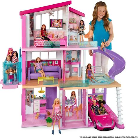 Barbie Puppenhaus Traumvilla Mit Balkon Dachterasse
