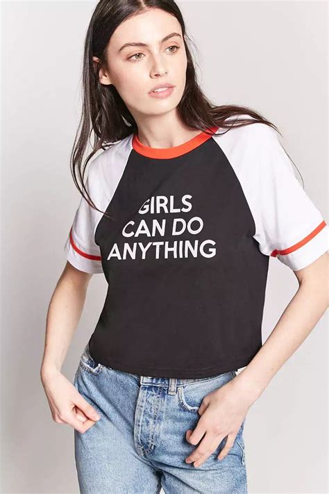 Product Namegirls Can Do Anything Graphic Tee Categorytopblouses