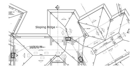 Roof Framing Geometry Sloping Ridges