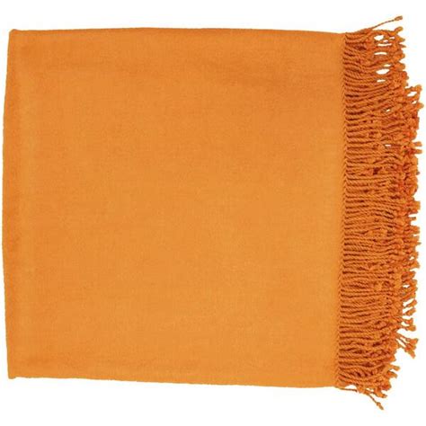 Artistic Weavers Liz Bright Orange Throw Blanket S00151045364 The