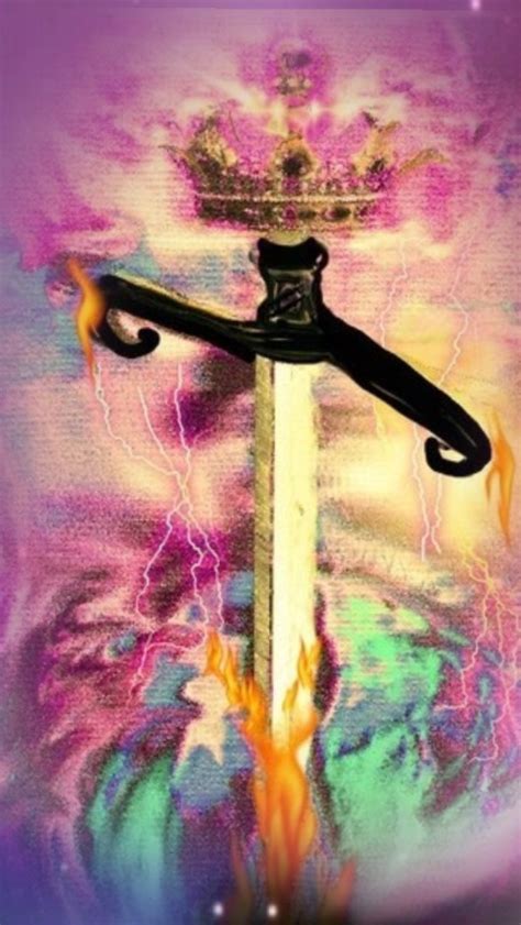 Sword Of The Spirit Prophetic Art Painting Kingdom Authority From Wave