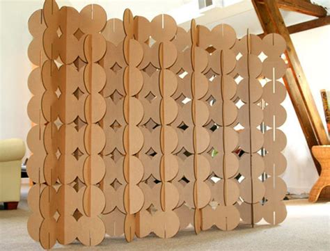 Circle Wall By Ben Blanc Cardboard Room Divider Diy Room Divider