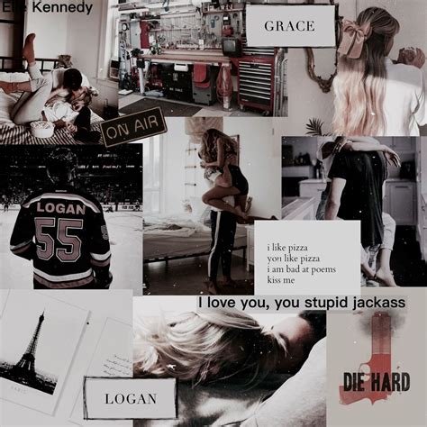 Grace And Logan The Mistake Book Aesthetic Elle Kennedy Romance Books