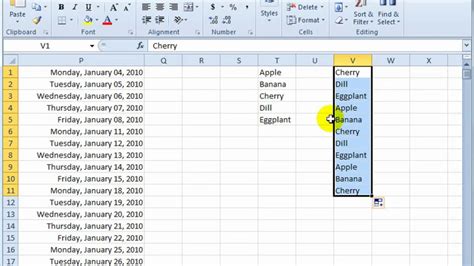 How to Create your fill series in excel - YouTube