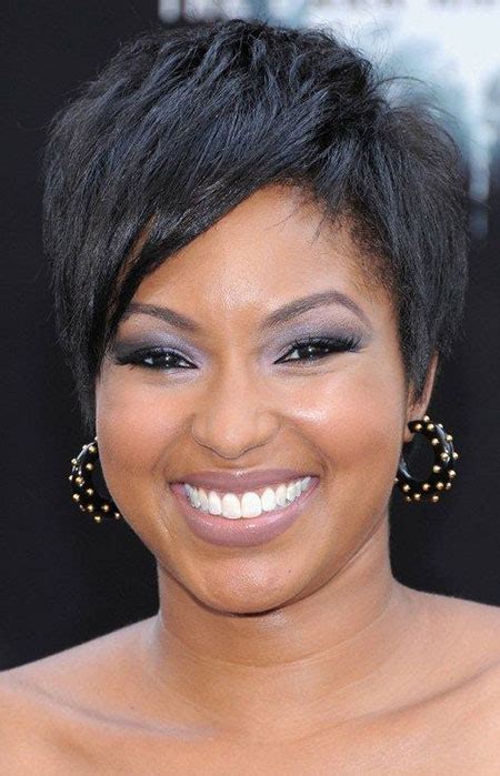 Older women hairstyles with bangs. 12 Short Haircuts for Black Women with Round Faces