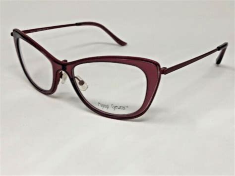 miyagi eyewear “flair 1486 col 5” eyeglasses frame italy 53 18 140 burgundy io95 ebay