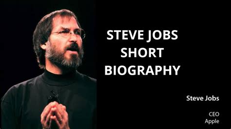 Steve Jobs Short Biography In Bengali Motivation Book