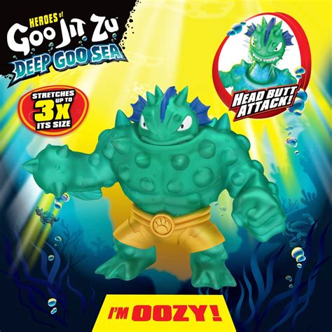 Heroes Of Goo Jit Zu Deep Goo Sea Foogoo Hero Pack Smyths Toys Uk