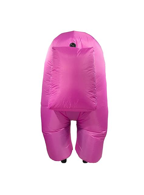 Among Us Inflatable Costume Pink