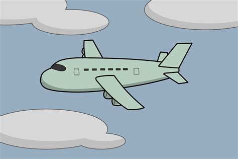 Cartoon Aeroplane