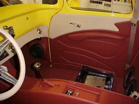 1959 Chevy Truck Custom Two Tone Leather Interior Interiors By Shannon