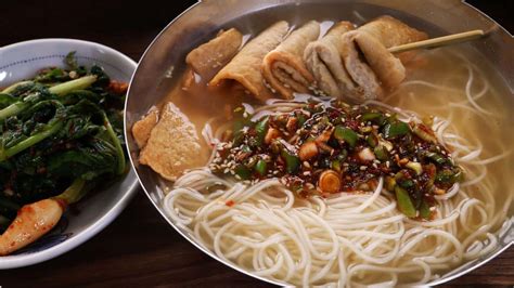 Fish Cake Noodle Soup Eomuk Guksu 어묵국수 Recipe By Maangchi