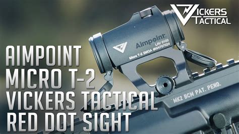 Aimpoint Micro T 2 Vickers Tactical Red Dot Sight Youtube