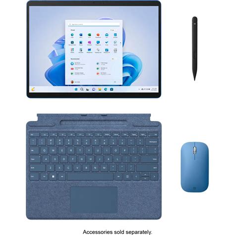 Microsoft Surface Pro 9 With Intel Core I5 8gb 256gb Sapphire Green