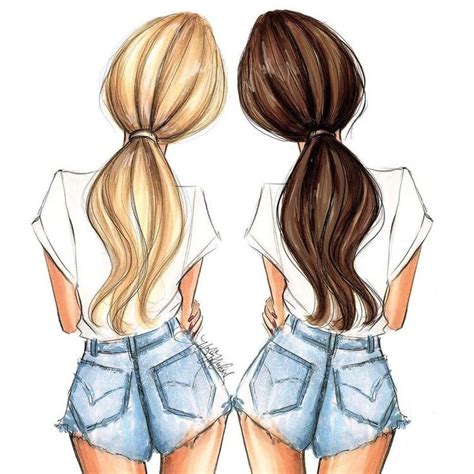 Pin By Glowy Luh On BFF Drawings Of Friends Bff Drawings Best