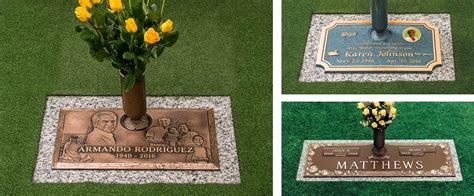 Bronze Memorials Matthews Cemetery Products