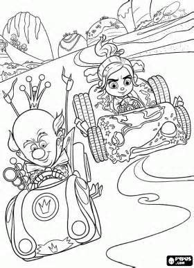 Maybe you would like to learn more about one of these? Sugar Rush Coloring Pages at GetColorings.com | Free ...