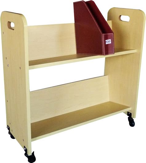Wood Book Cart Library Cart Pew Cart Amazonca Office Products