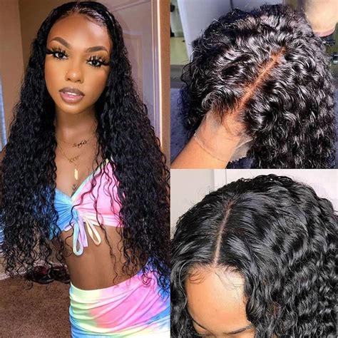Beautyforever Water Wave Natural Hairline Lace Front Wigs