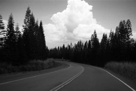 Free Images Black And White Road Highway Driving Line Darkness