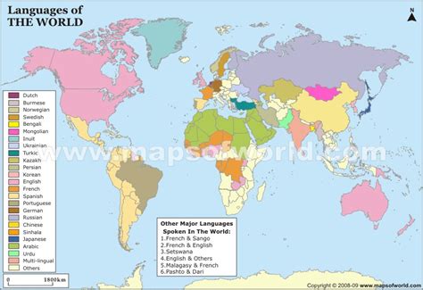Atlas De Las Lenguas Las Lenguas Más Habladas Del Mundo
