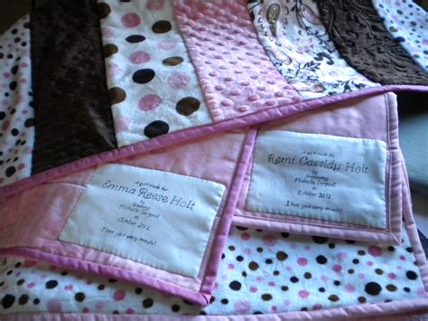 Screw the cap on tightly and wrap the mason jar in. How to make a quilt label. | Sewing labels, Quilt labels ...