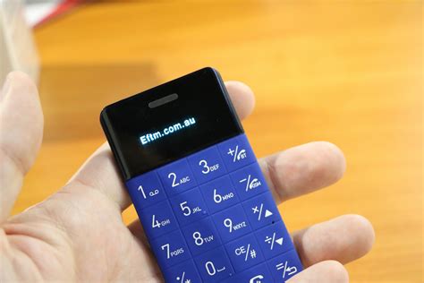 Is This The Worlds Smallest Phone Elari Cardphone At Ifa Eftm