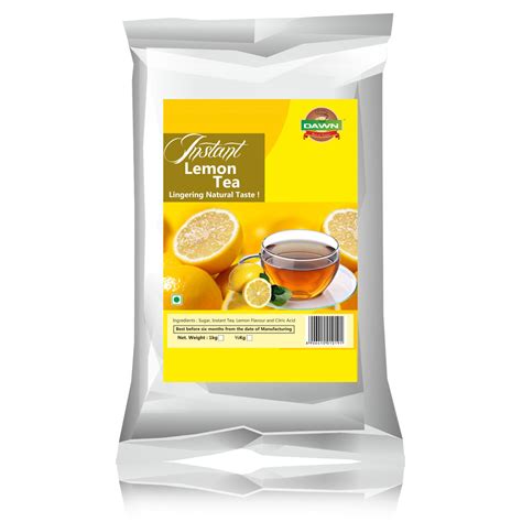 Lemon Tea Premix Powder Packaging Size 1 Kg At Rs 330kg In