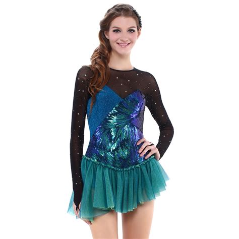 Trendy Pro Ophelia Crystals Figure Skating Dress Xamas