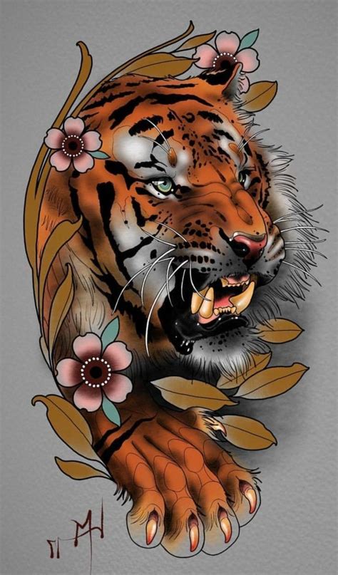 1001 Ideas De Tatuajes Japoneses En Bonitas Imagines Tiger Tattoo