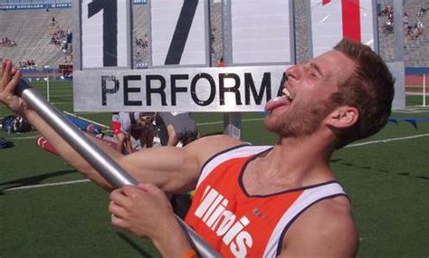 Rainbow Colored South Champion Pole Vaulter Andrew Zollner Naked