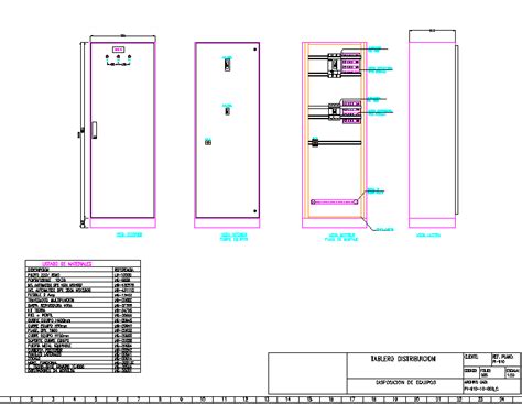 Electric Board Dwg Block For Autocad Designs Cad