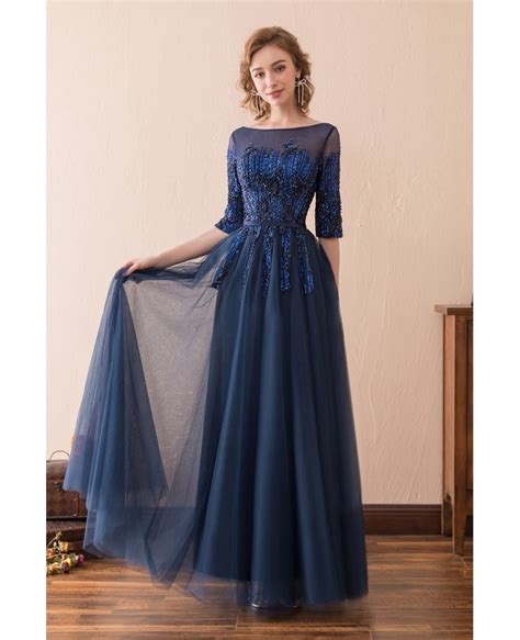 Modest Evening Dresses With Sleeves Seovegasnow Com