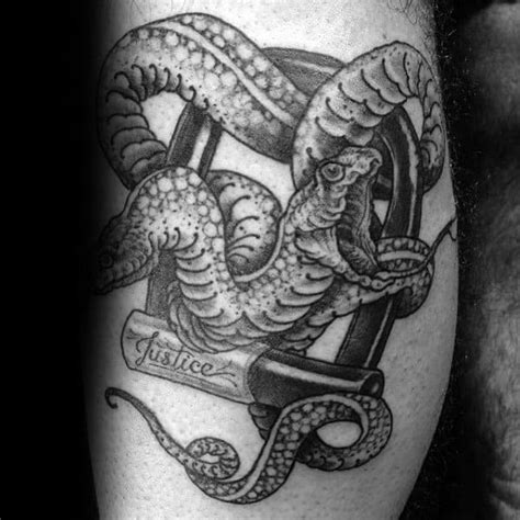 However, typically in cultures, this type of snake symbolizes transformation, rebirth, and renewal. 30 Two Headed Snake Tattoo Ideas For Men - Serpent Designs