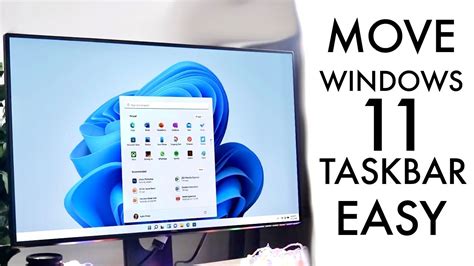 How To Move Taskbar In Windows 11 Youtube