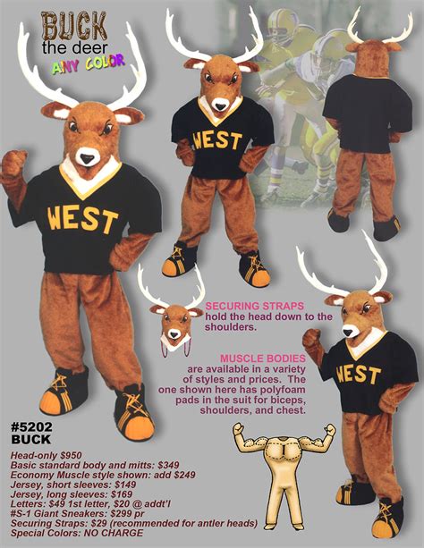 Deer And Reindeer Mascot Costumes Browse Selection Or Restyled For You