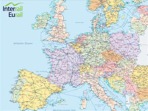 Interrail Map Learn More About Exploring Europe Travelingonrails