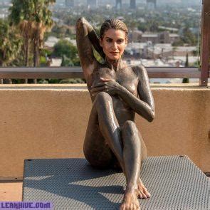 Sexy Rachel Mccord Topless In Mud Photo Shooting