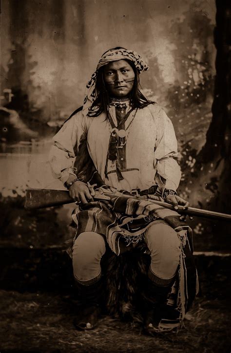 Chiricahua Apache Scout Ba Cluth Aka Roaming Coyote Native North