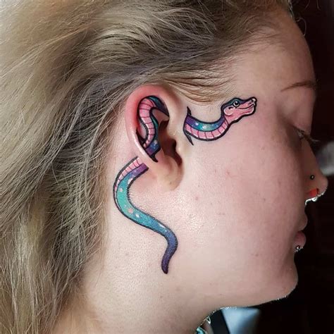 20 Creative Ear Tattoos That Are Cooler Than Earrings