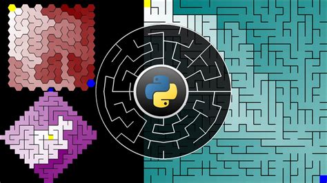 11 Algorithms To Generate Mazes Python Youtube
