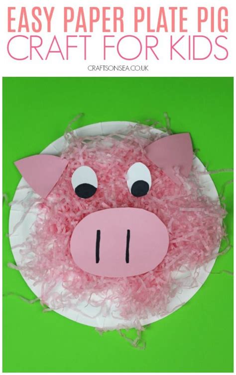 Pig Craft For Preschoolers And Toddlers Pig Crafts Preschool Crafts