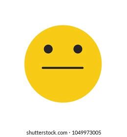 The most common straight face emoji material is metal. Straight Face Images, Stock Photos & Vectors | Shutterstock