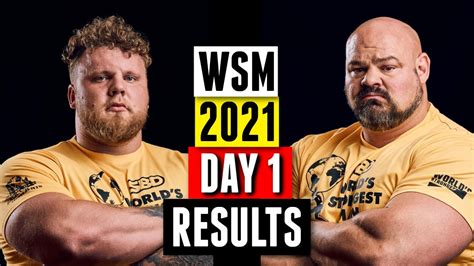 Worlds Strongest Man 2021 Day 1 Results And Recap Youtube