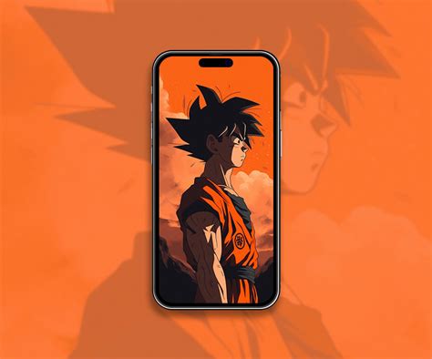 Dragon Ball Goku Aesthetic Orange Wallpaper DBZ Wallpaper HD