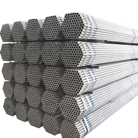 Dn40 Sch40 Hot Dipped Galvanized Steel Pipe Bs1387 Zs Steel Pipe