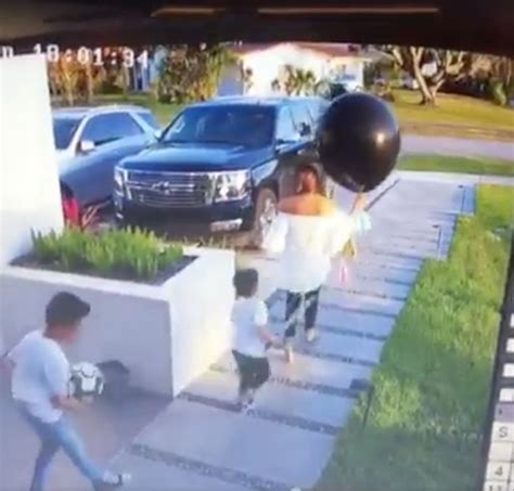 Pregnant Mothers Naughty Son Pops Her Gender Reveal Balloon Spoiling